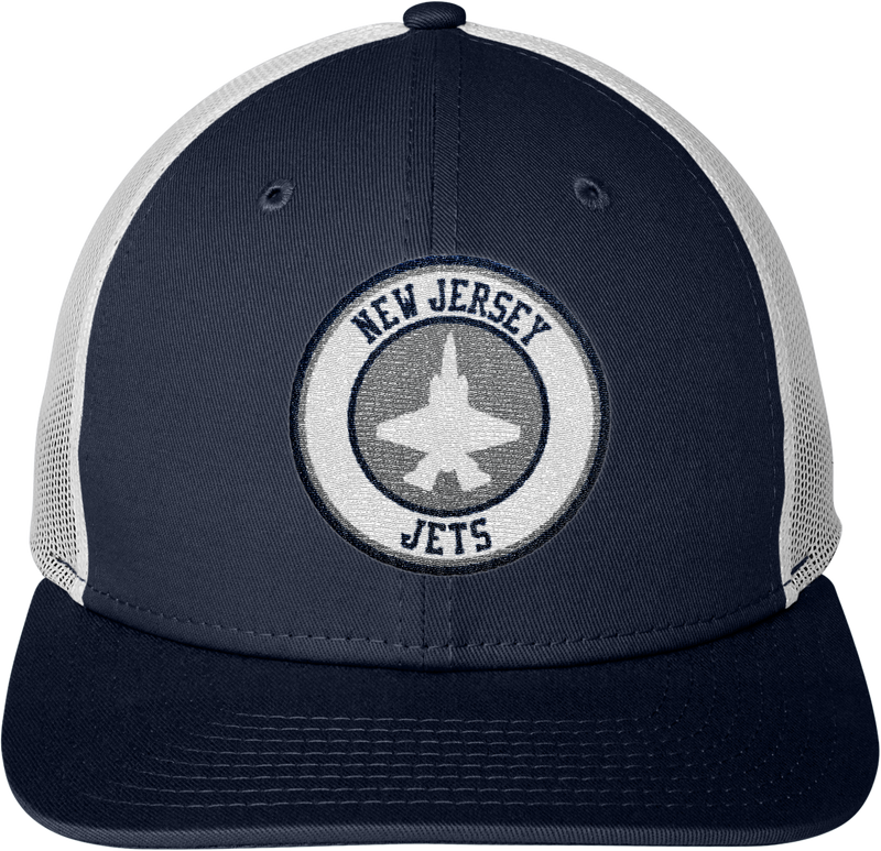 NJ Jets New Era Snapback Low Profile Trucker Cap