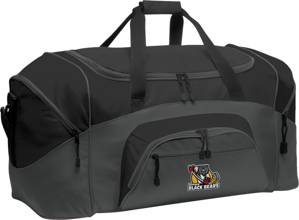 Dupage Black Bears Standard Colorblock Sport Duffel