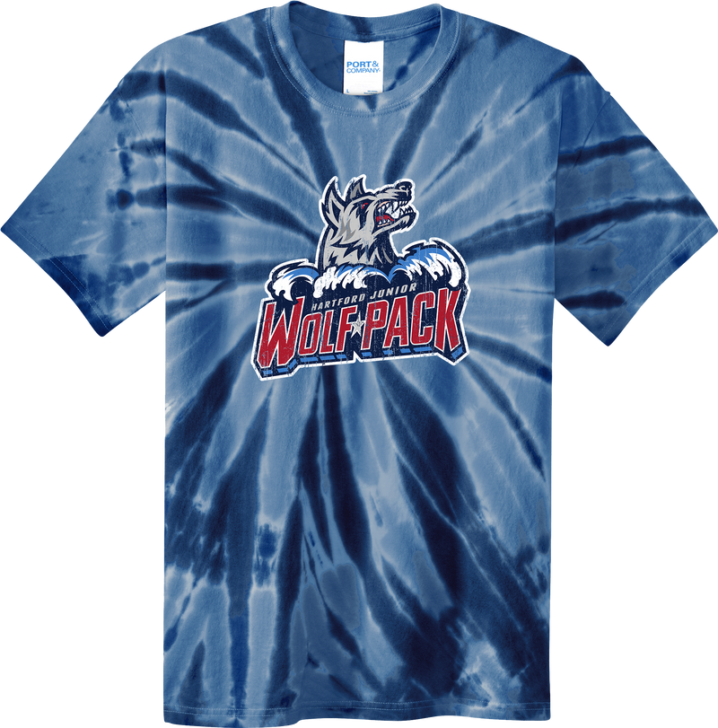 Hartford Jr. Wolfpack Youth Tie-Dye Tee