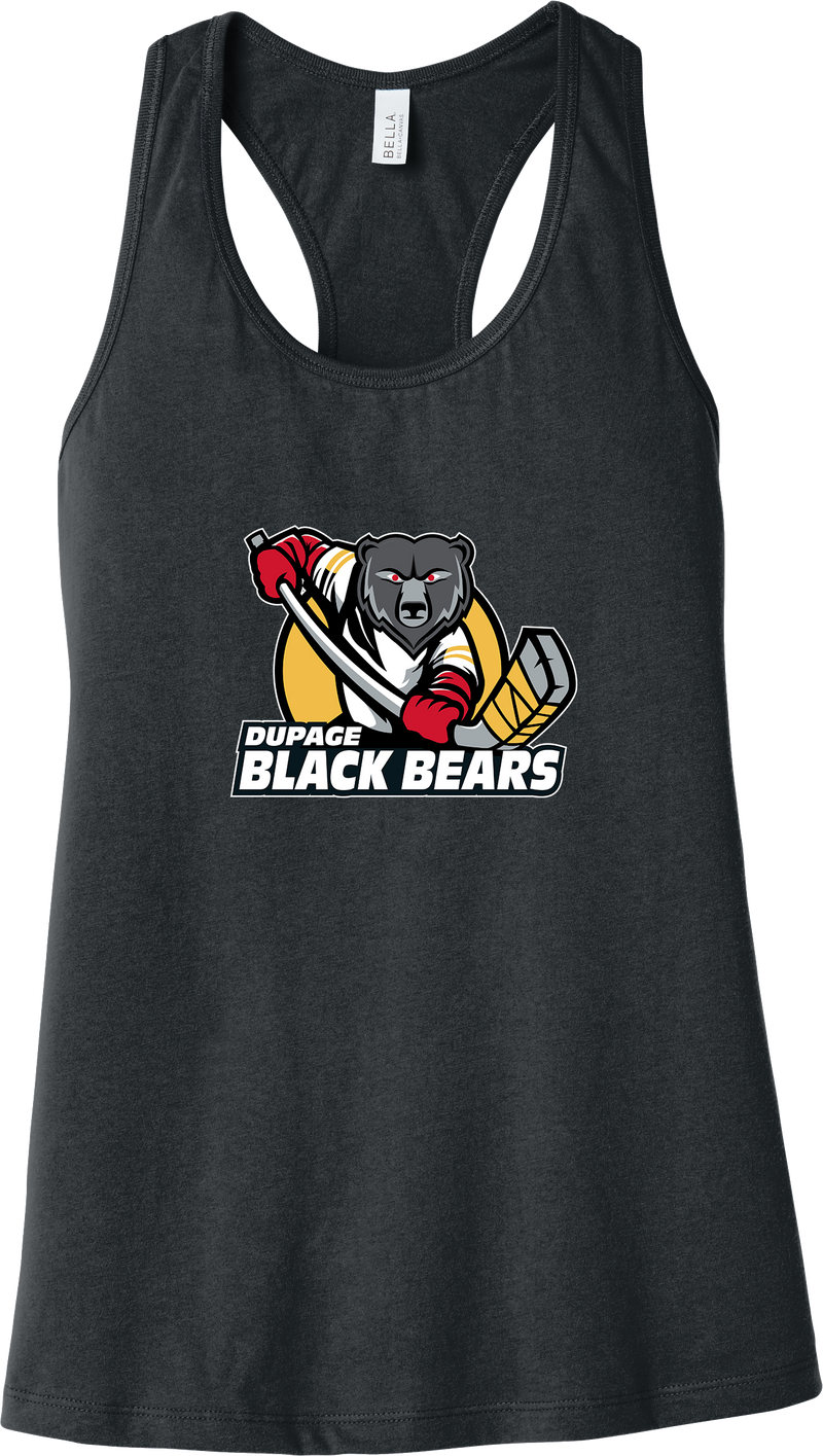 Dupage Black Bears Womens Jersey Racerback Tank