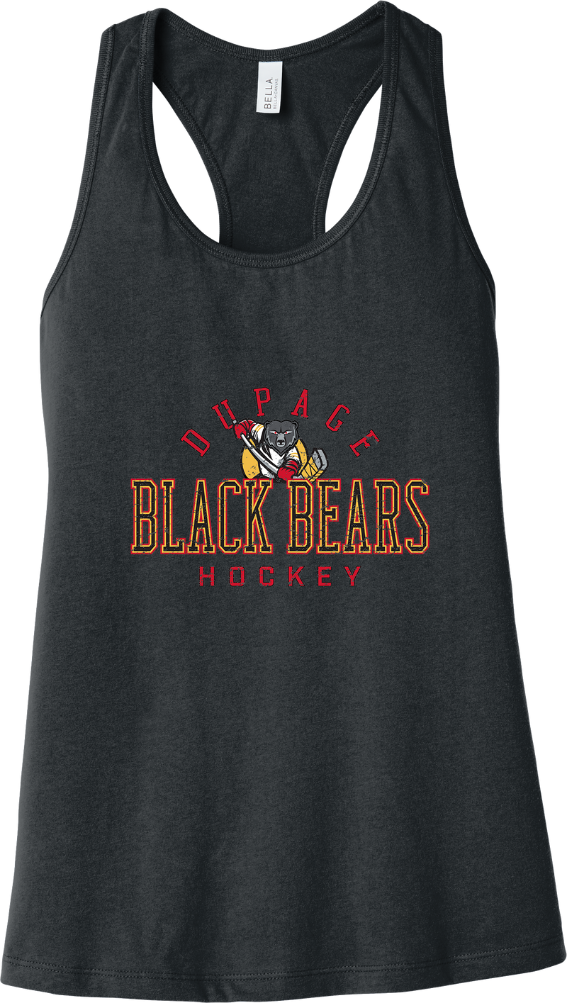 Dupage Black Bears Womens Jersey Racerback Tank