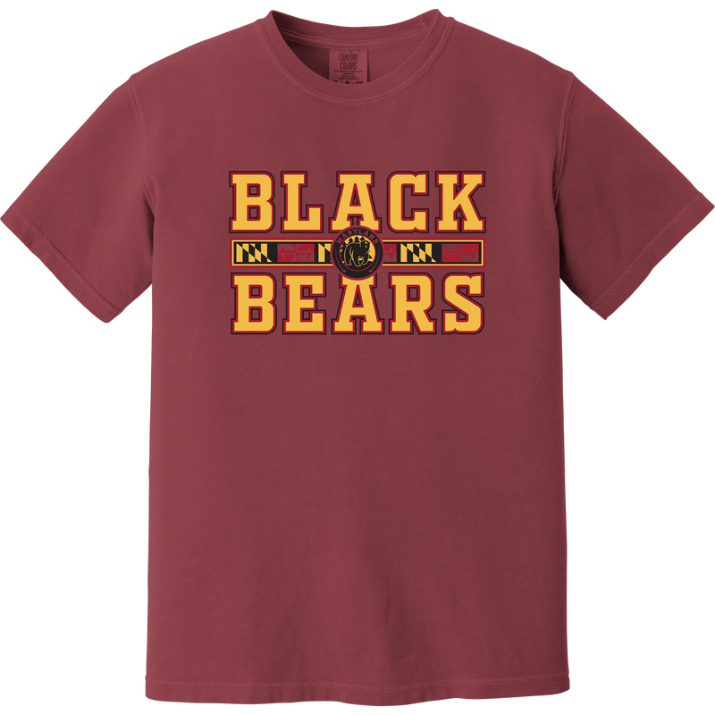 Maryland Black Bears Heavyweight Ring Spun Tee