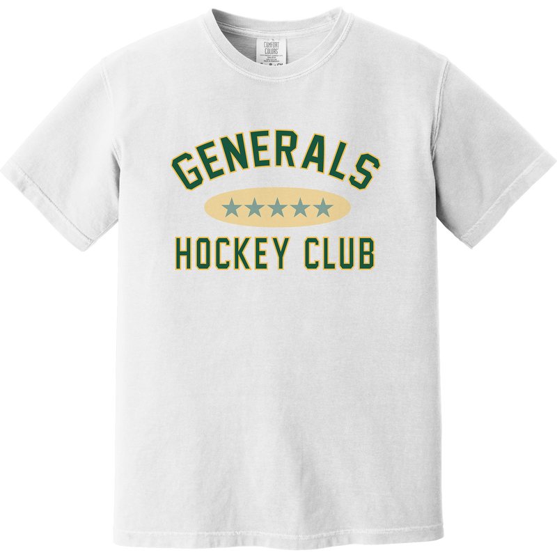 Red Bank Generals Heavyweight Ring Spun Tee