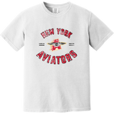 NY Aviators Heavyweight Ring Spun Tee