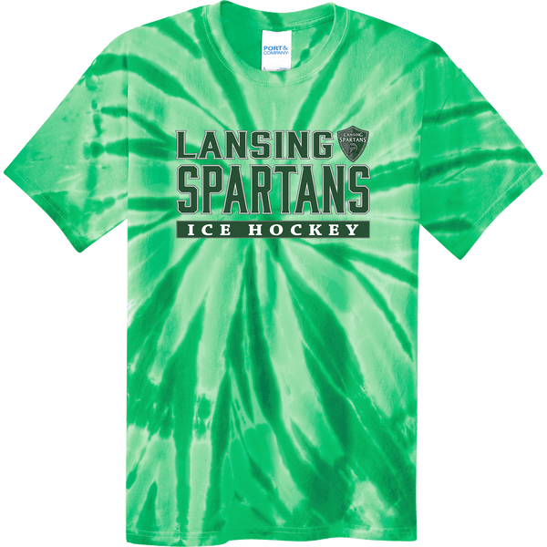 Lansing Spartans Youth Tie-Dye Tee