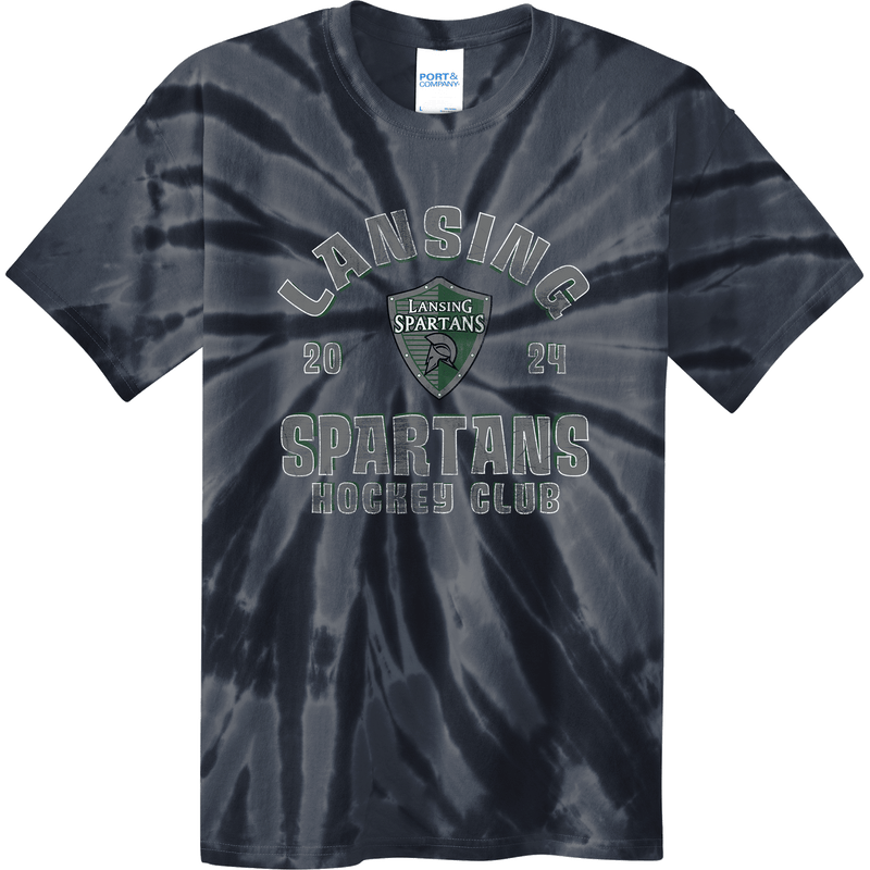 Lansing Spartans Youth Tie-Dye Tee