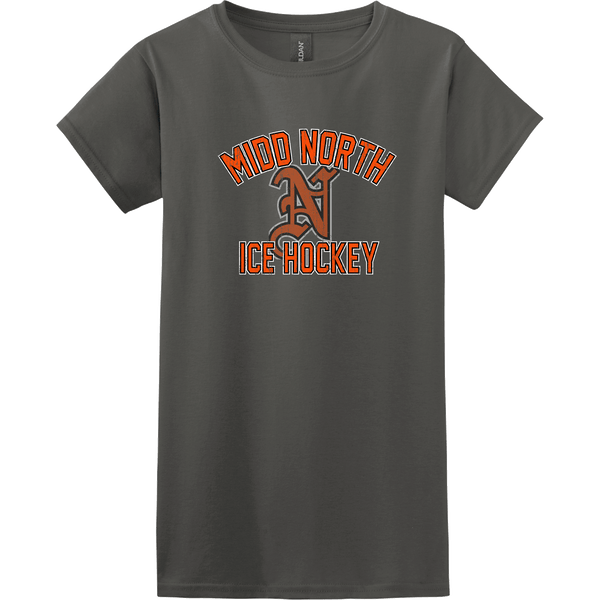 Midd North Hockey Softstyle Ladies' T-Shirt