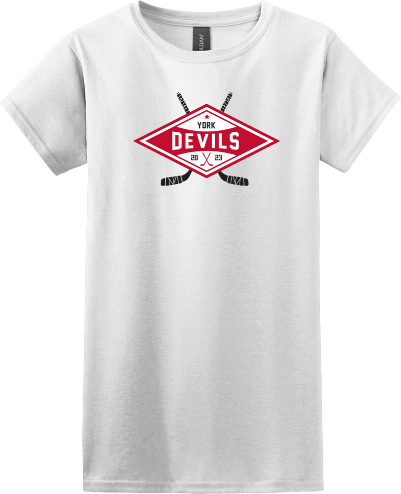 York Devils Softstyle Ladies' T-Shirt