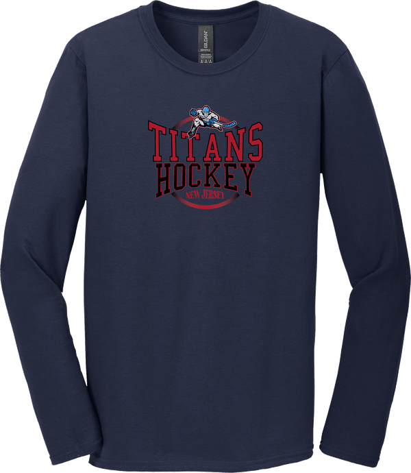 NJ Titans Softstyle Long Sleeve T-Shirt