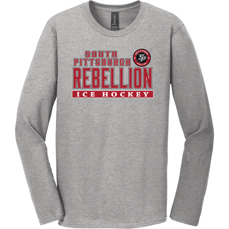 South Pittsburgh Rebellion Softstyle Long Sleeve T-Shirt