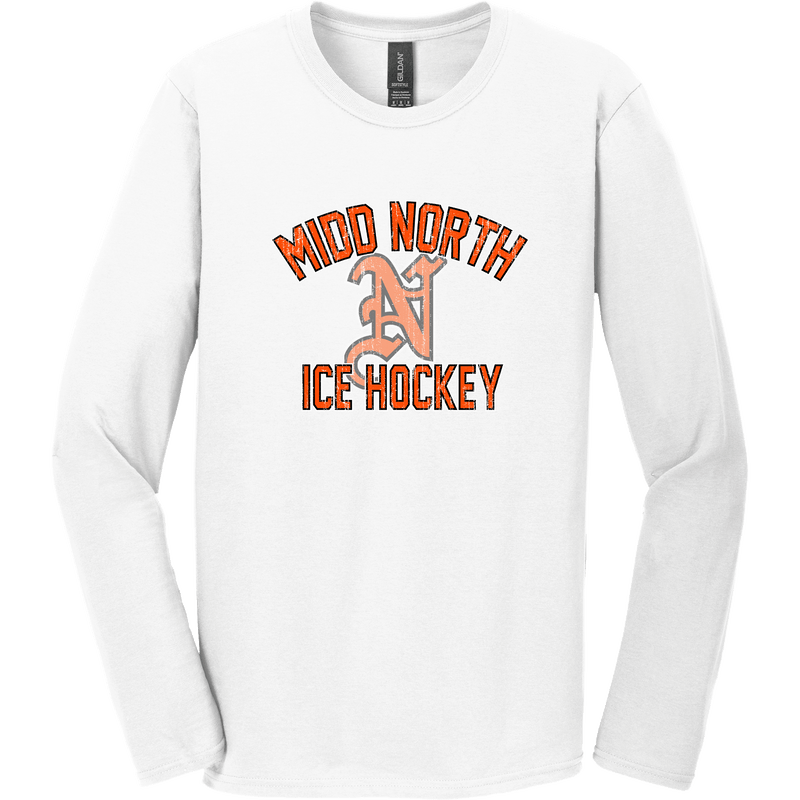 Midd North Hockey Softstyle Long Sleeve T-Shirt