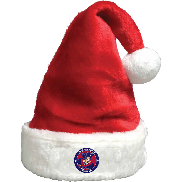 Philadelphia Rebels Plush Santa Hat