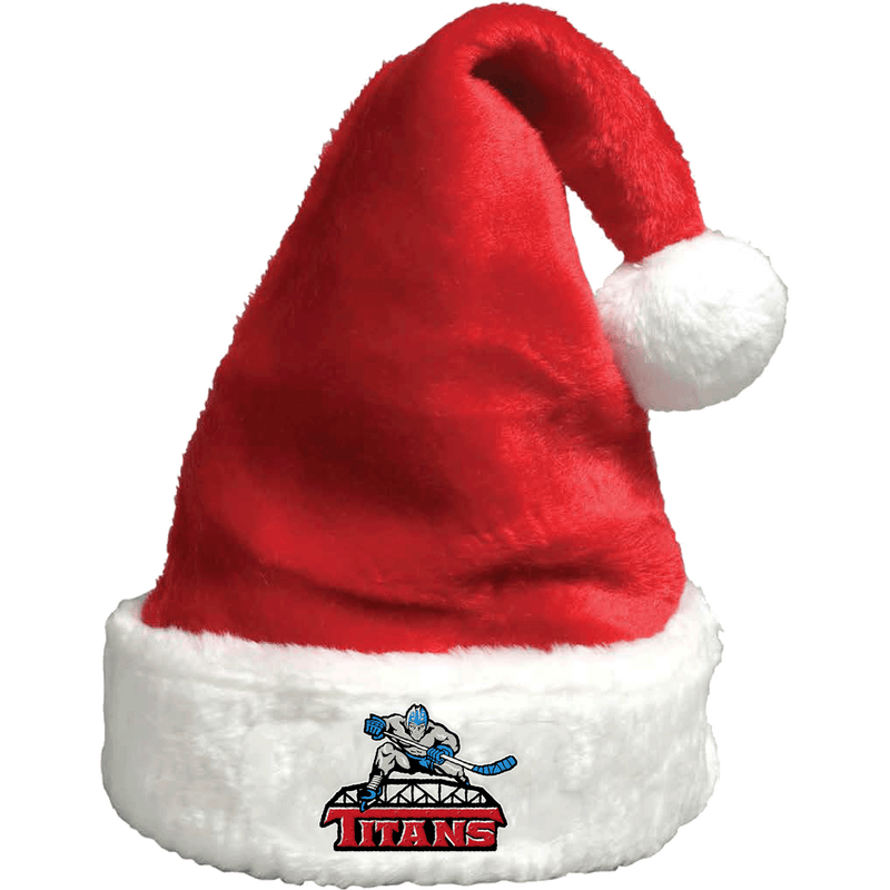 NJ Titans Plush Santa Hat