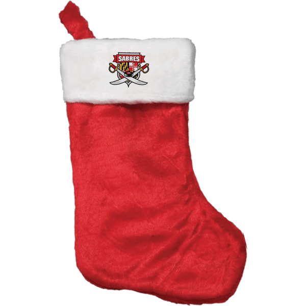 SOMD Sabres Plush Christmas Stocking