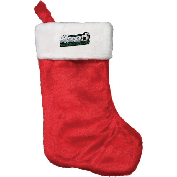 Nitro Soccer Plush Christmas Stocking