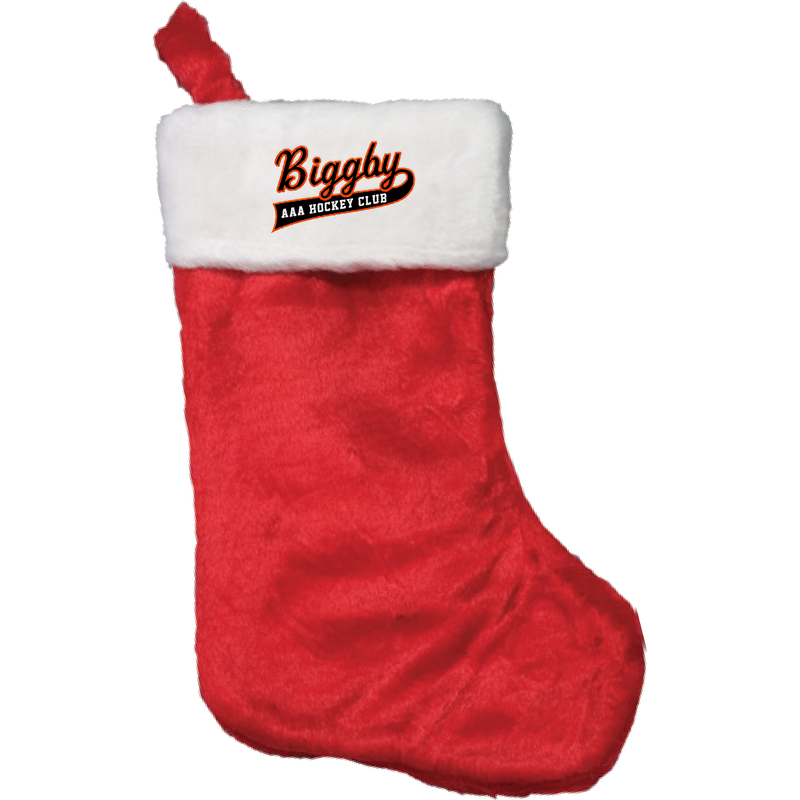 Biggby Coffee AAA Plush Christmas Stocking