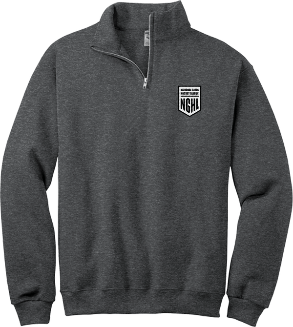 NGHL NuBlend 1/4-Zip Cadet Collar Sweatshirt