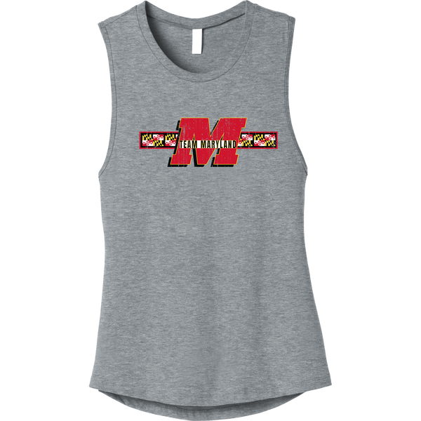 Team Maryland Womens Jersey Muscle Tank