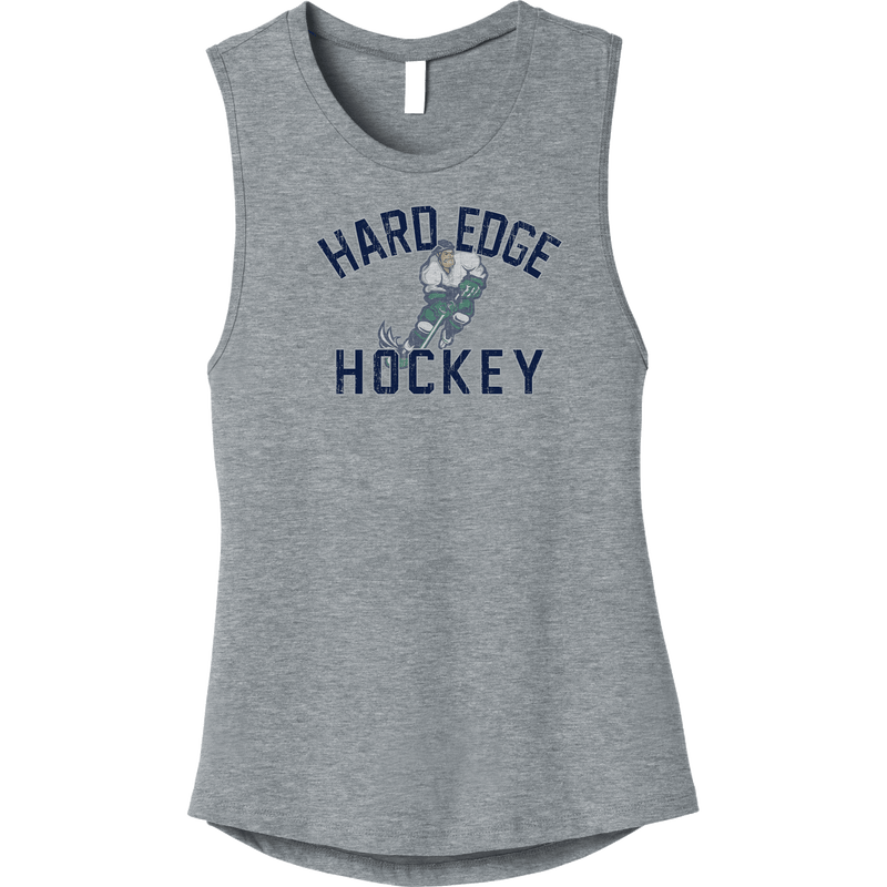 Hard Edge Hockey Womens Jersey Muscle Tank