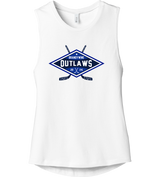 Brandywine Outlaws Womens Jersey Muscle Tank