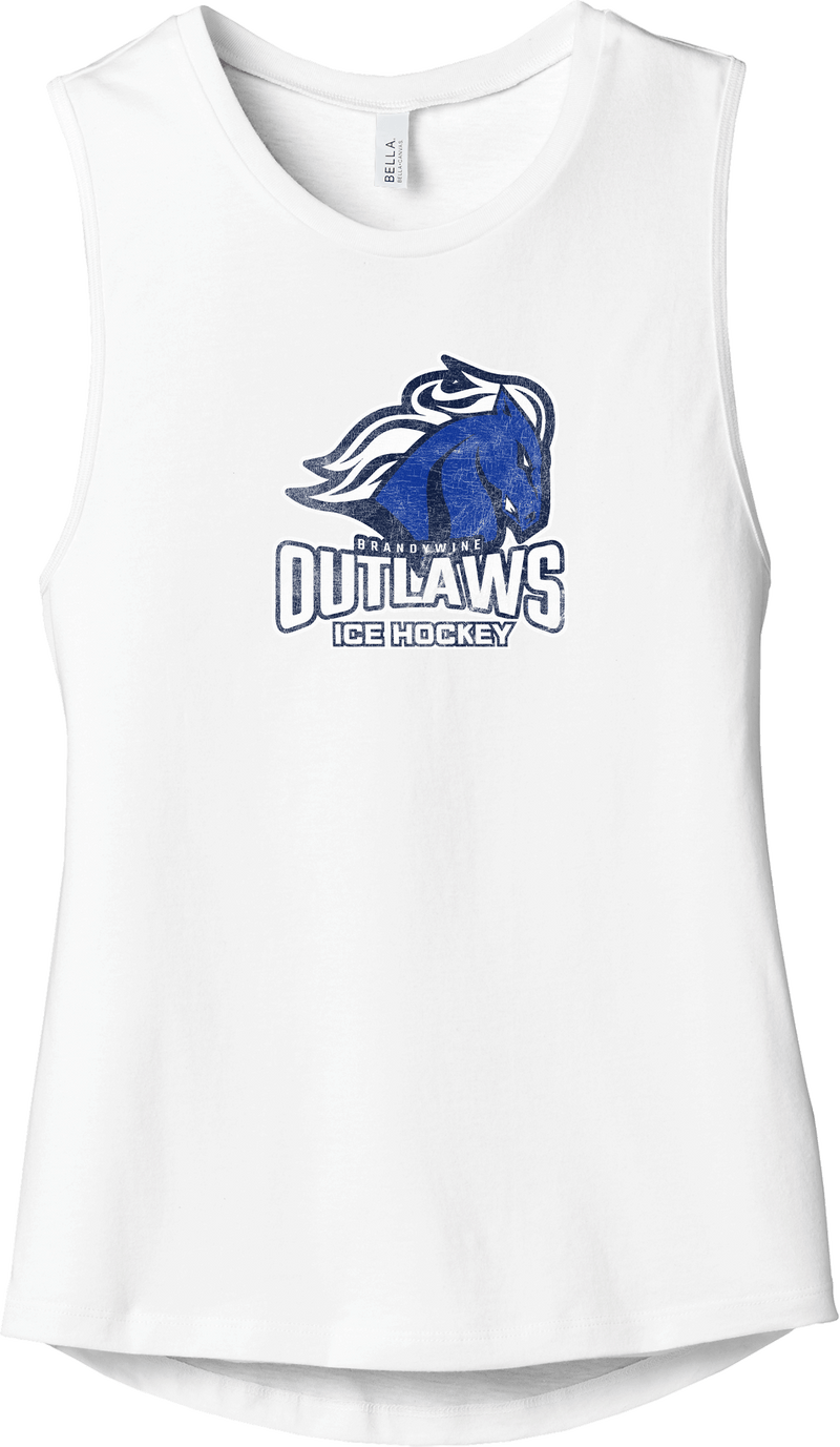 Brandywine Outlaws Womens Jersey Muscle Tank