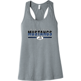 Mid-State Mustangs Womens Jersey Racerback Tank