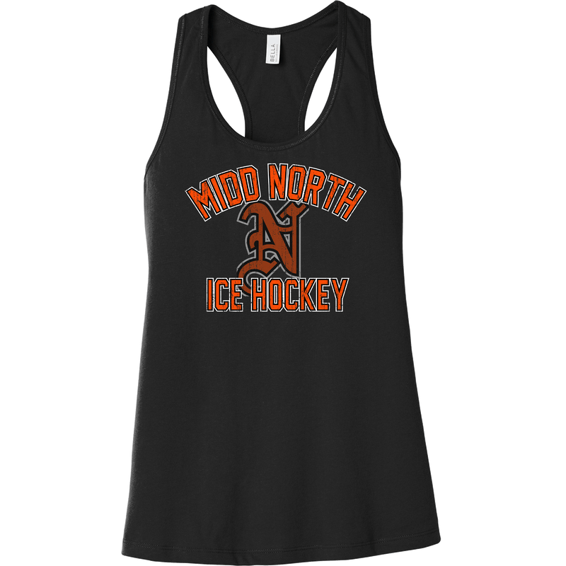 Midd North Hockey Womens Jersey Racerback Tank