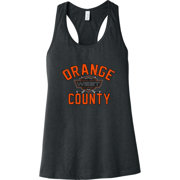 Orange County West Womens Jersey Racerback Tank