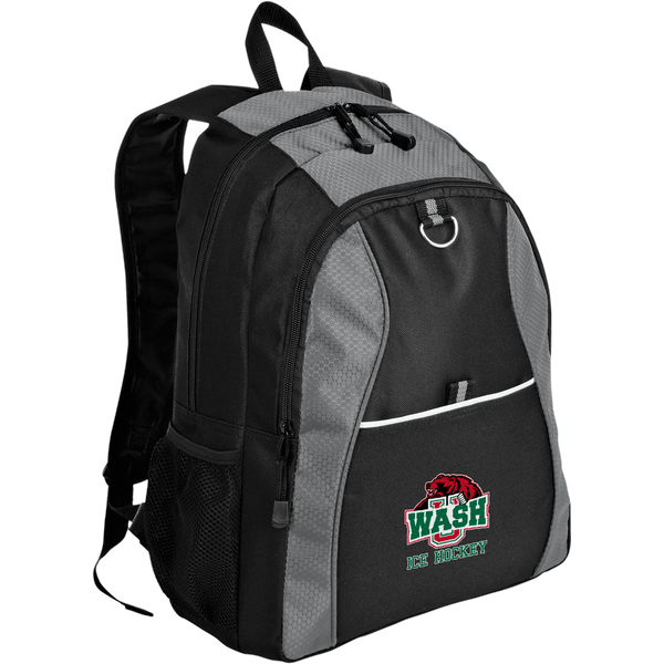 Wash U Contrast Honeycomb Backpack