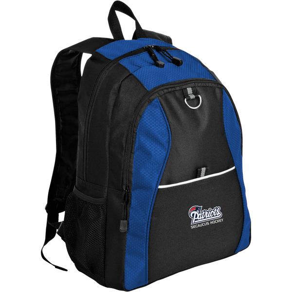 Secaucus Patriots Contrast Honeycomb Backpack