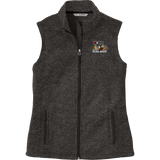 Dupage Black Bears Ladies Sweater Fleece Vest