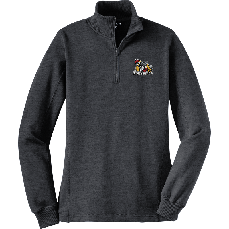 Dupage Black Bears Ladies 1/4-Zip Sweatshirt