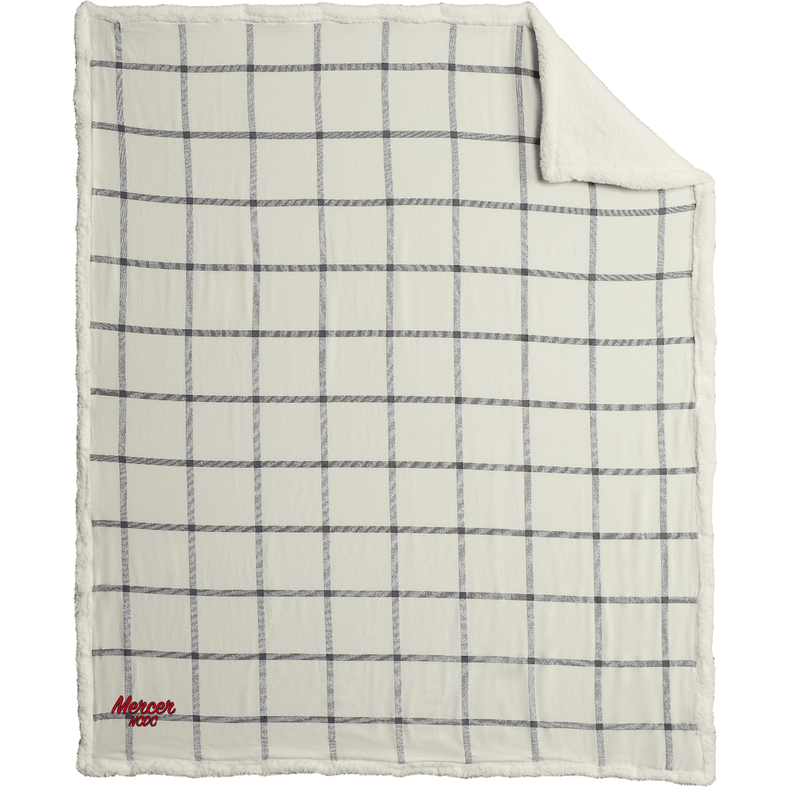 Mercer NCDC Flannel Sherpa Blanket