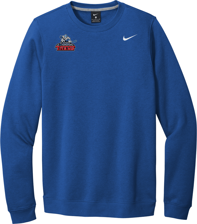 NJ Titans Nike Club Fleece Crew