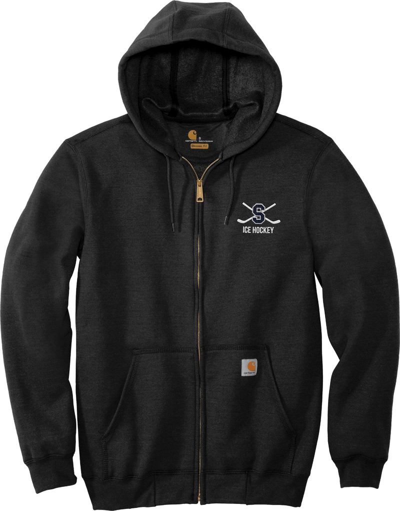 Midd South Hockey Carhartt Midweight Hooded Zip-Front Sweatshirt