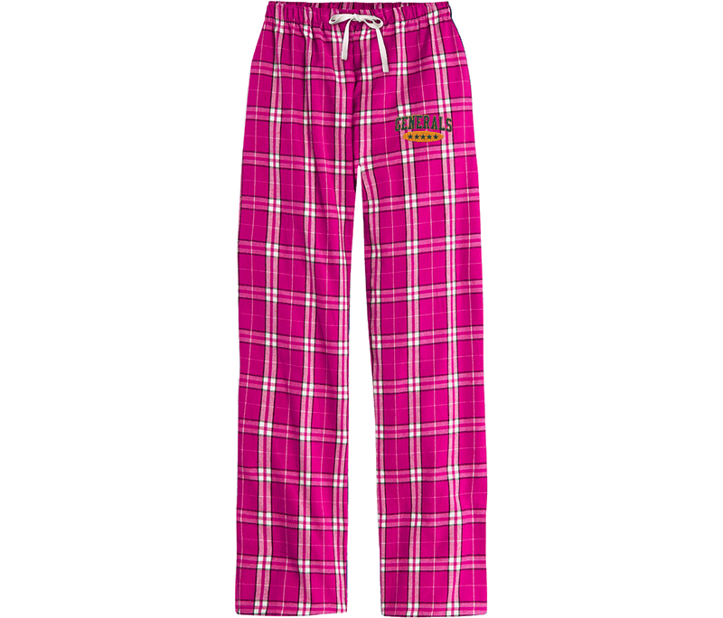 Red Bank Generals Women's Flannel Plaid Pant