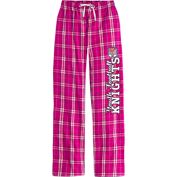 Knights Youth Football Women’s Flannel Plaid Pant