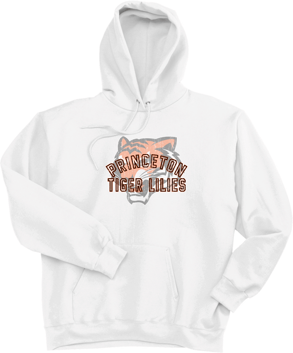 Princeton Tiger Lilies Ultimate Cotton - Pullover Hooded Sweatshirt