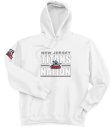 NJ Titans Ultimate Cotton - Pullover Hooded Sweatshirt