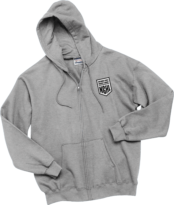 NGHL Ultimate Cotton - Full-Zip Hooded Sweatshirt