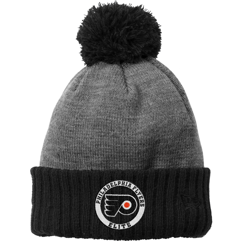 Philadelphia Flyers Elite New Era Colorblock Cuffed Beanie