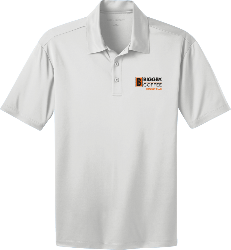 Biggby Coffee Hockey Club Adult Silk Touch Performance Polo