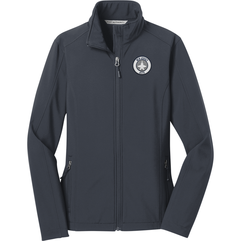 NJ Jets Ladies Core Soft Shell Jacket