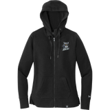 Hard Edge Hockey New Era Ladies French Terry Full-Zip Hoodie