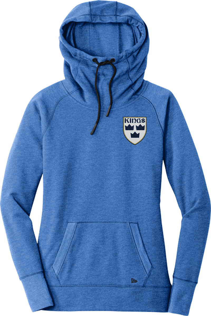 North Jersey Kings New Era Ladies Tri-Blend Fleece Pullover Hoodie