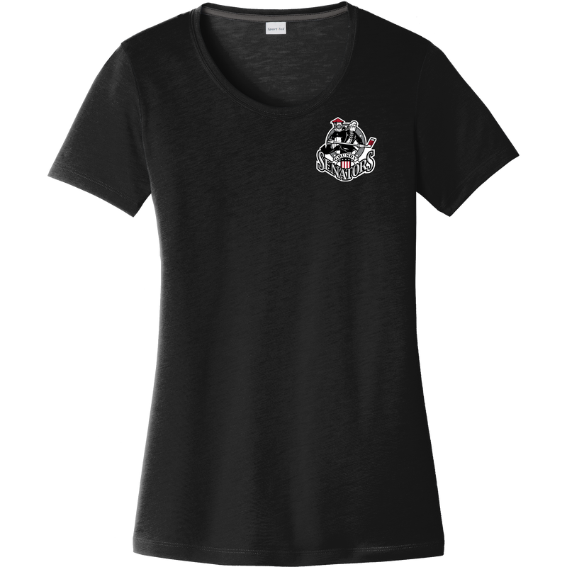 Grundy Senators Ladies PosiCharge Competitor Cotton Touch Scoop Neck Tee