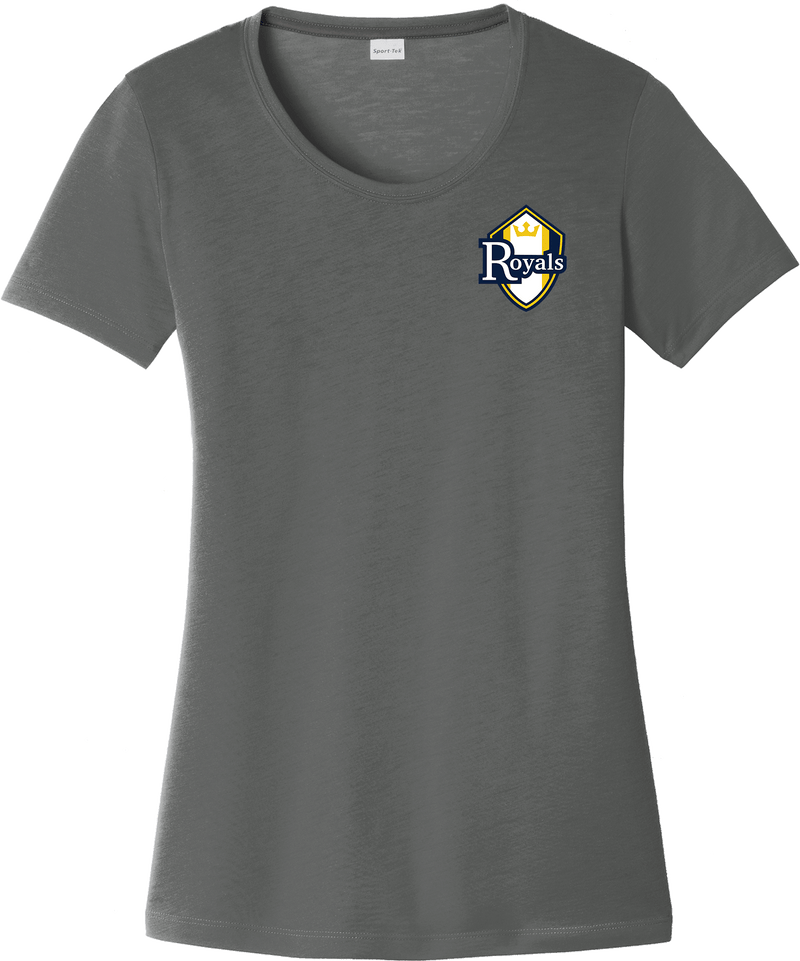 Royals Hockey Club Ladies PosiCharge Competitor Cotton Touch Scoop Neck Tee