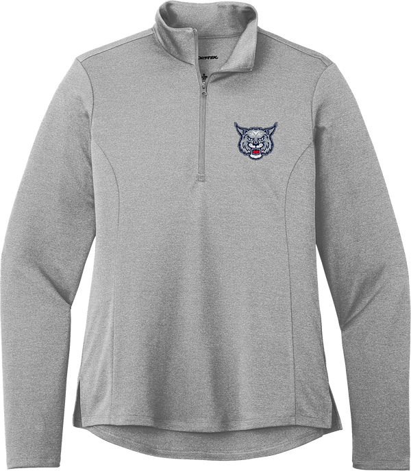 CT Bobcats Ladies Endeavor 1/2-Zip Pullover