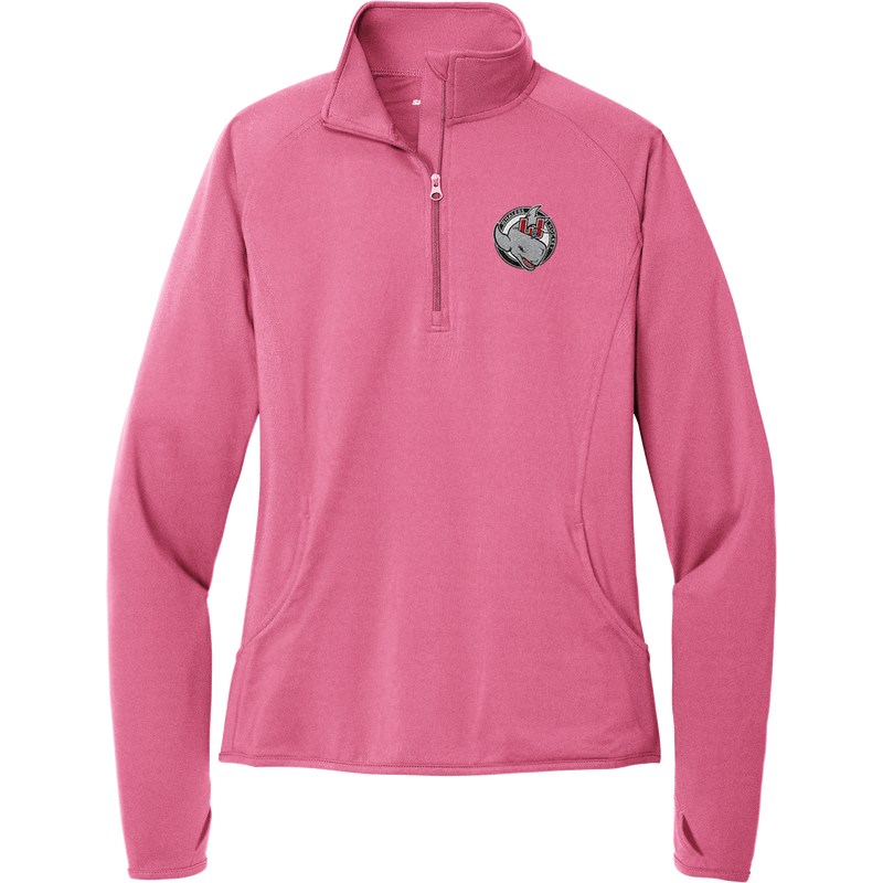 Philadelphia Blazers Ladies Sport-Wick Stretch 1/4-Zip Pullover