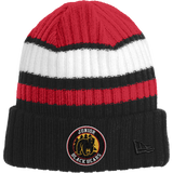 MD Jr. Black Bears New Era Ribbed Tailgate Beanie